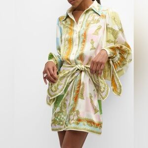 Elegant Multicolor Mini Dress